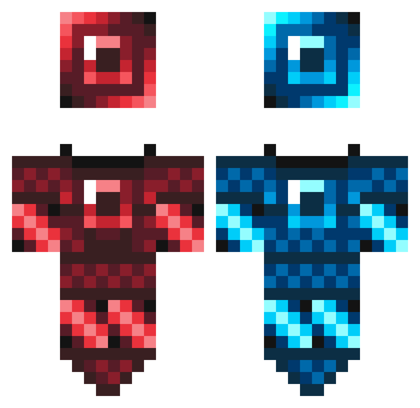 Kaimarcz Minecraft skin, front and back view