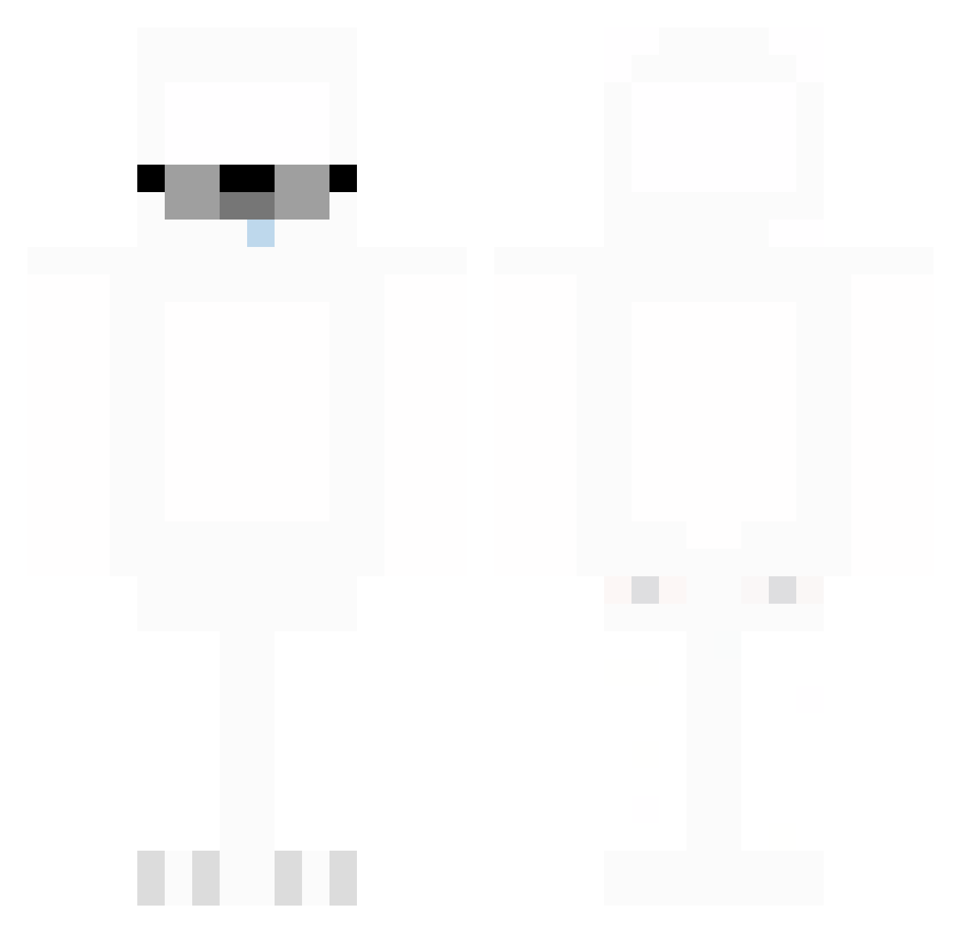 Soysauce_Packet Minecraft skin, front and back view