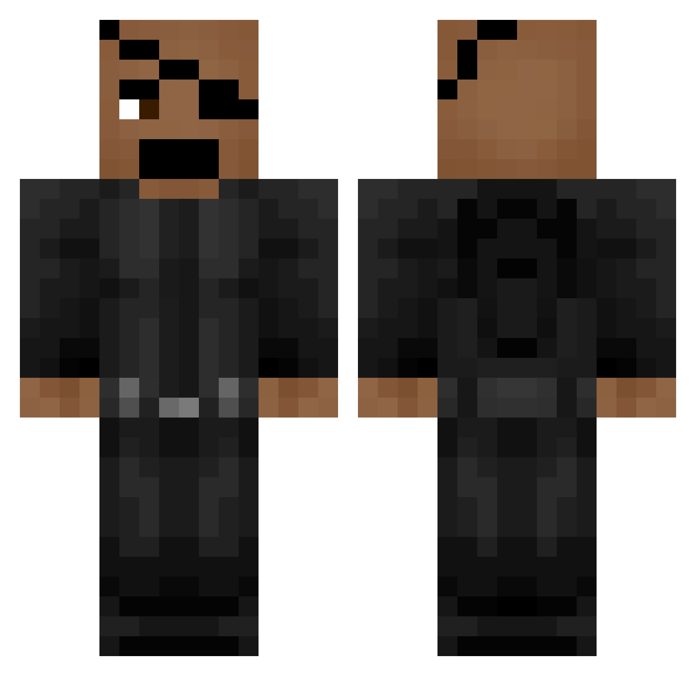 Phattman21 - nick fury Minecraft skin