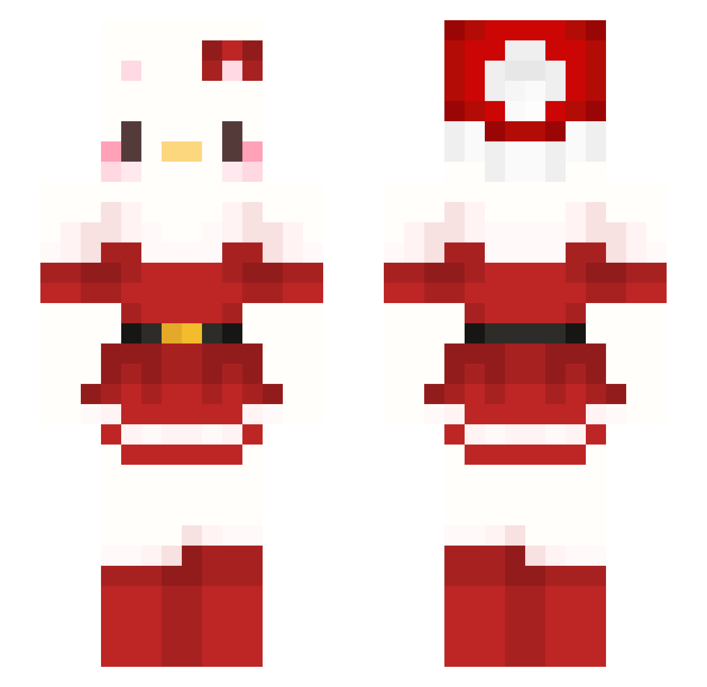 WISNIA57 Minecraft skin, front and back view