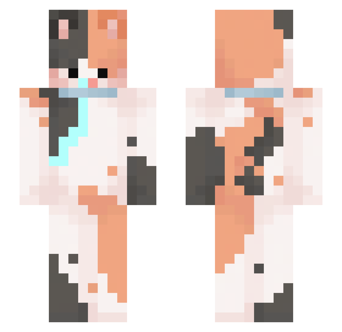 _HaeSoI_ Minecraft skin, front and back view