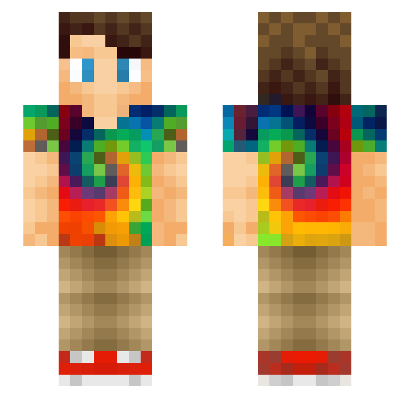 so_pro_u_go_woah Minecraft skin, front and back view