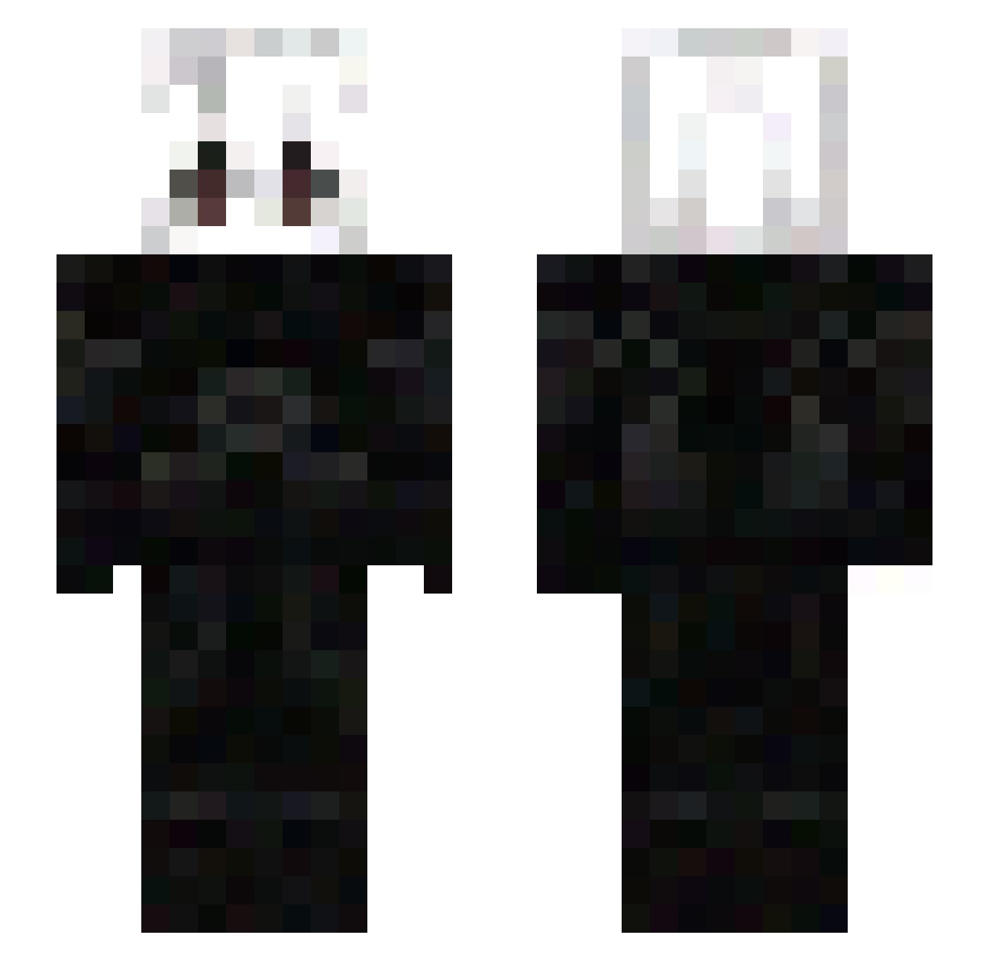 2yp_ Minecraft skin, front and back view