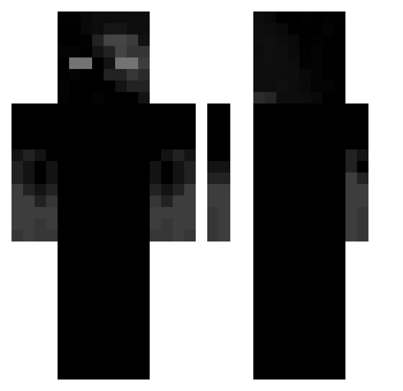 splendidfella Minecraft skin, front and back view