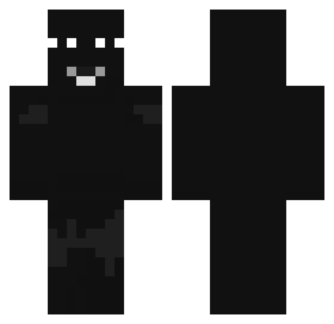 escale_ Minecraft skin, front and back view
