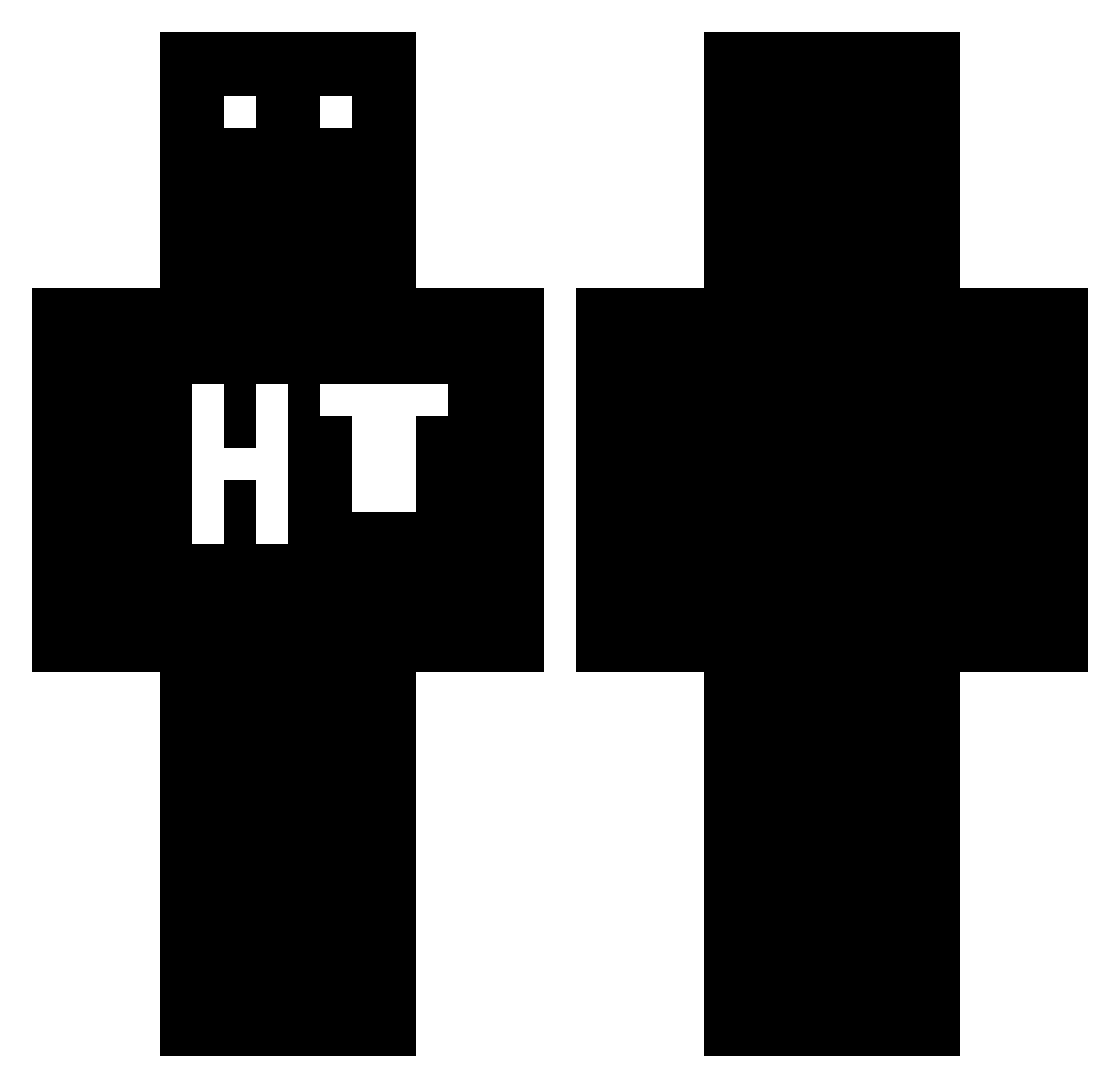Rip_yoyoBro Minecraft skin, front and back view