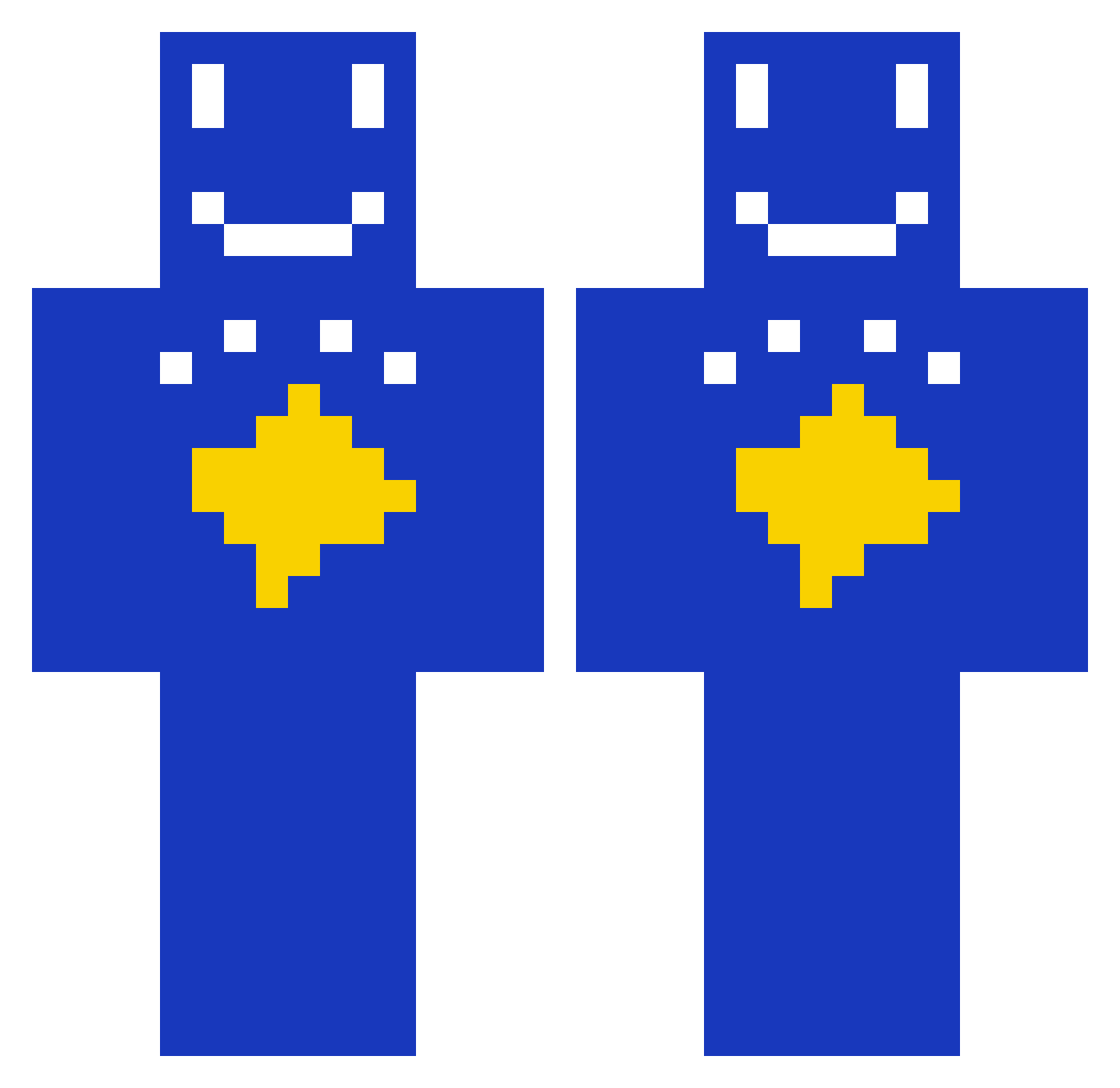 thxrfiinn_ Minecraft skin, front and back view