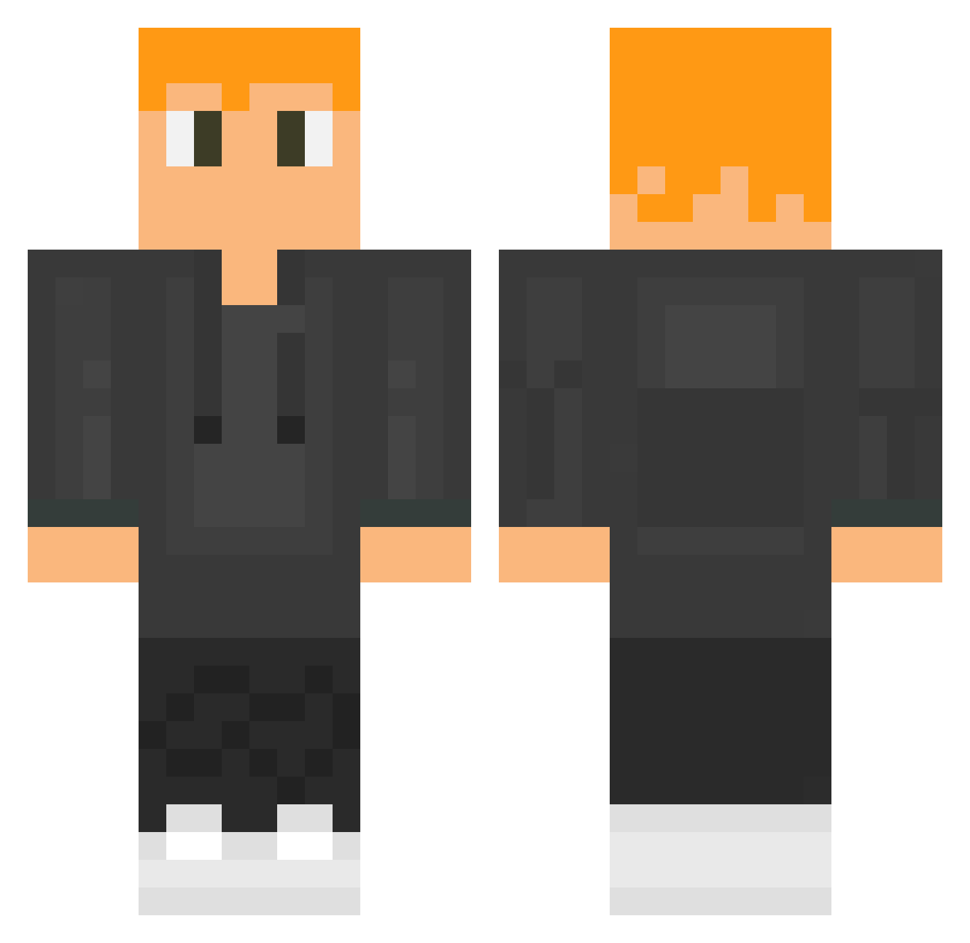 Teodoro2015 Minecraft skin, front and back view