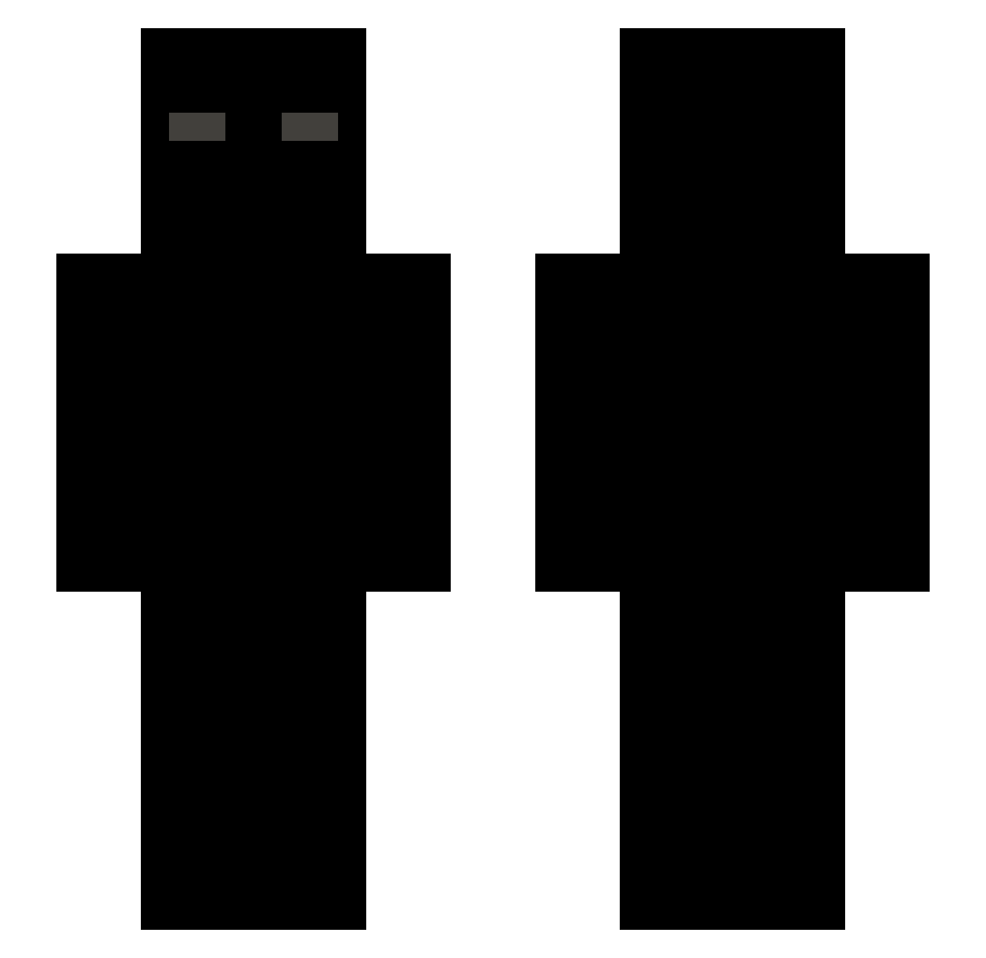 tomtendo14 Minecraft skin, front and back view