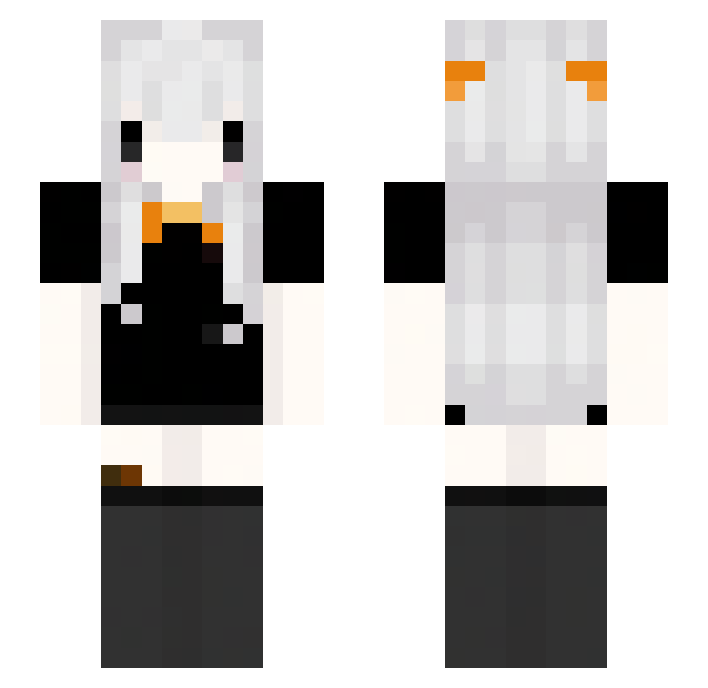 The_Last_Despot Minecraft skin, front and back view