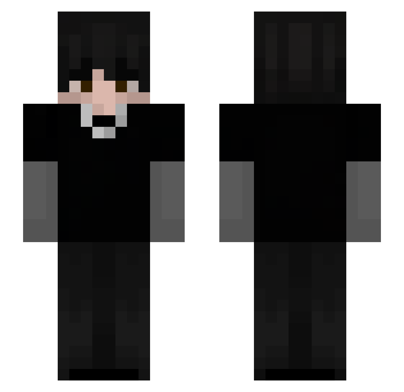 spirievskiy Minecraft skin, front and back view