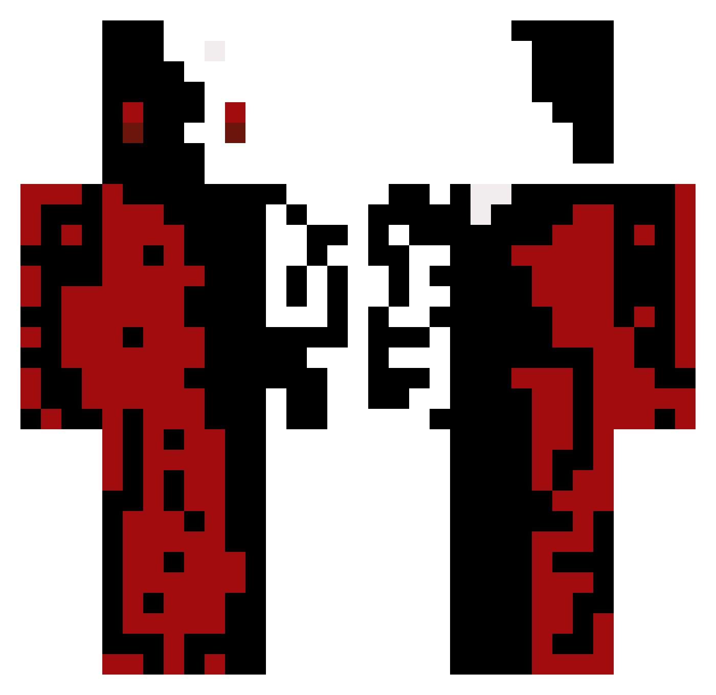 Time_copOP Minecraft skin, front and back view