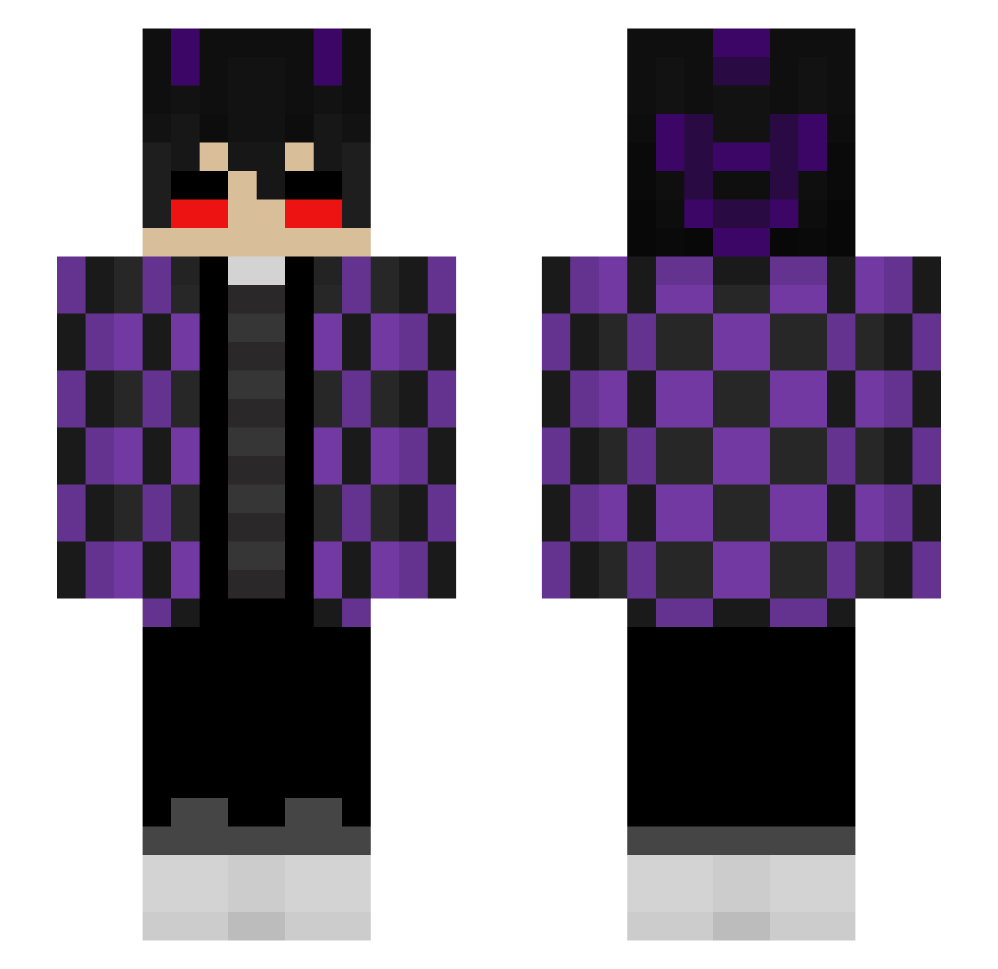 TRRN_Mauronplay Minecraft skin, front and back view