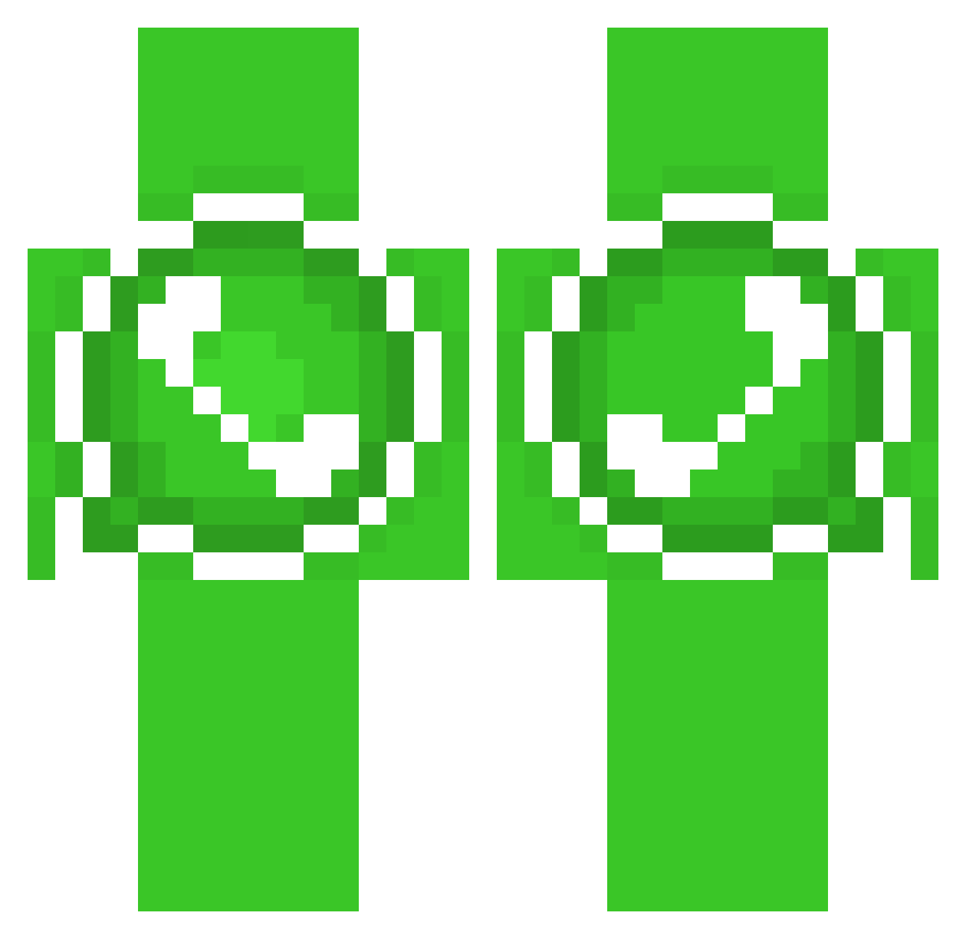 Wb_JJ Minecraft skin, front and back view