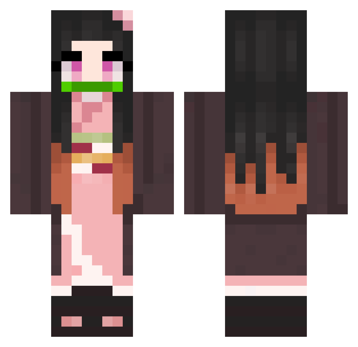 simpl_ex Minecraft skin, front and back view