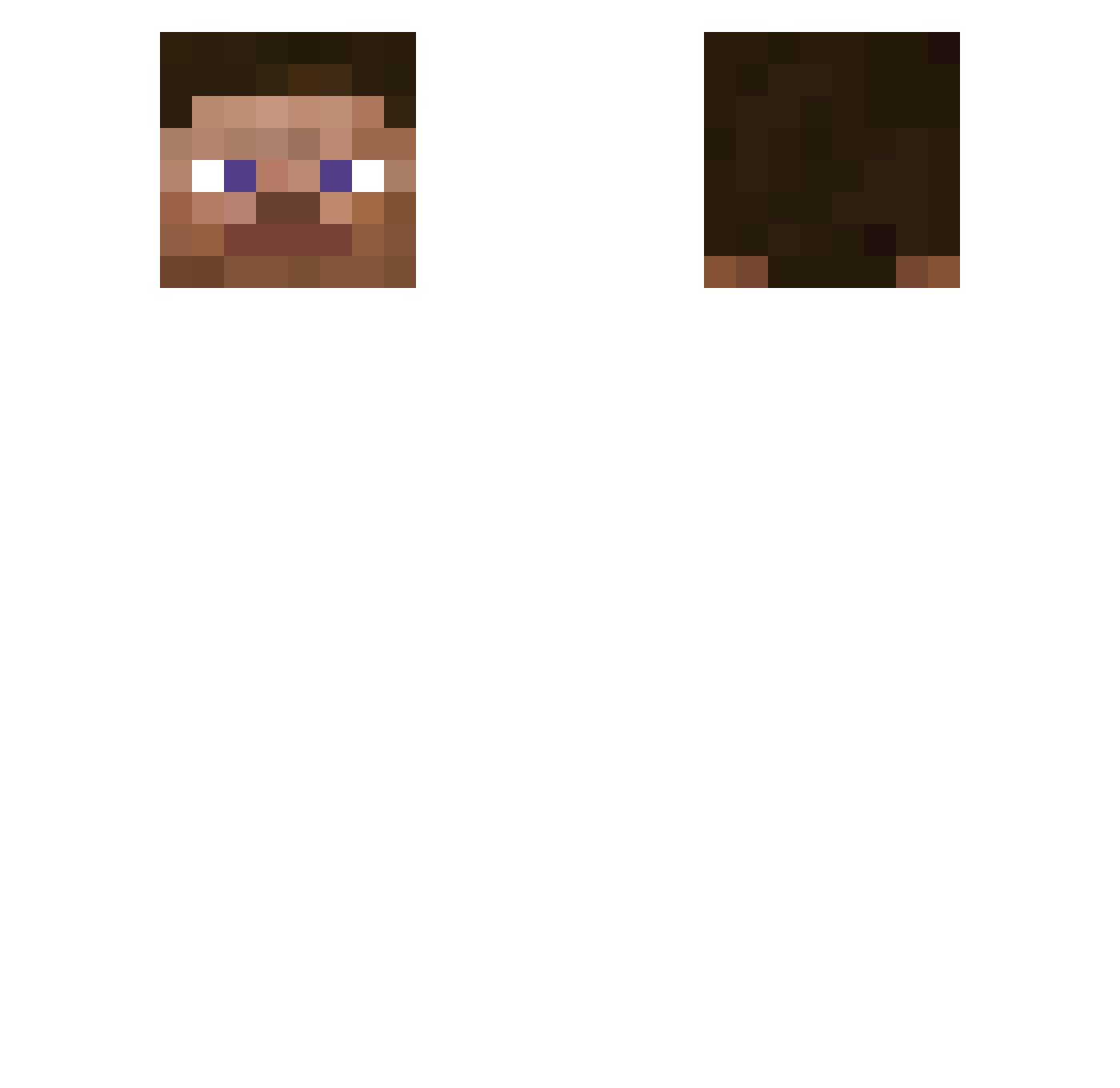 SnowyDragon1 Minecraft skin, front and back view
