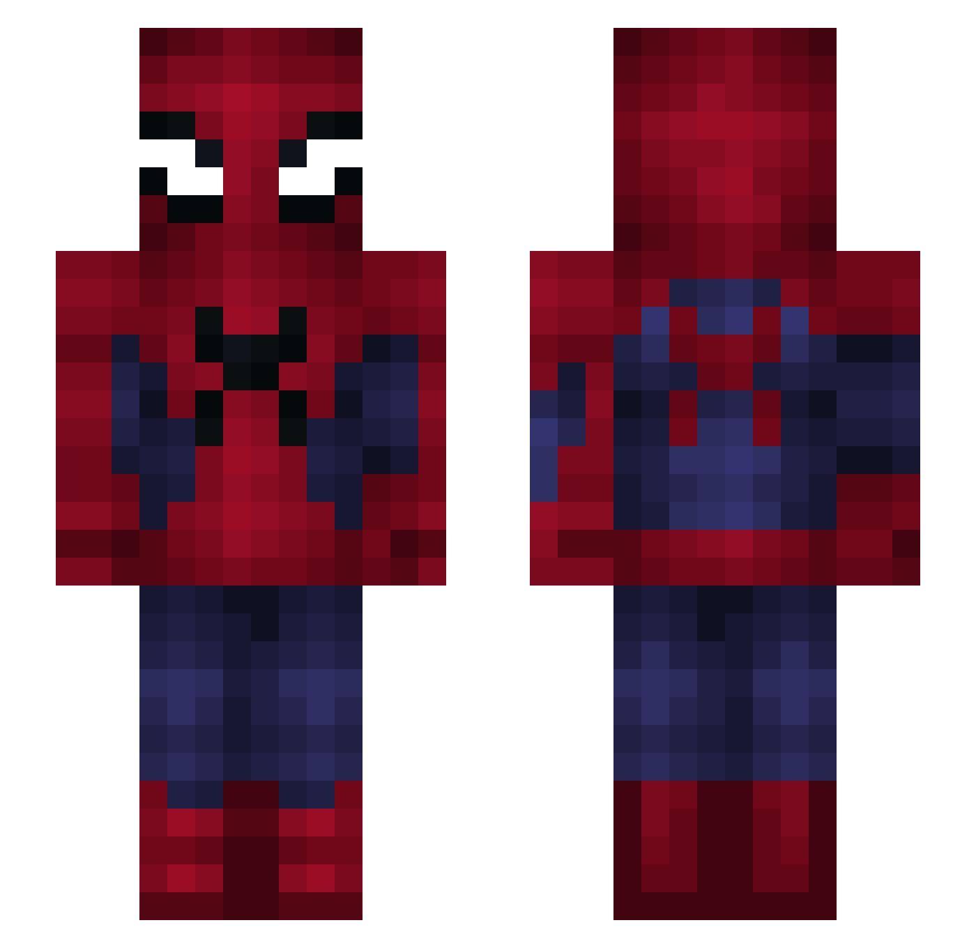 Tr_ey_ Minecraft skin, front and back view