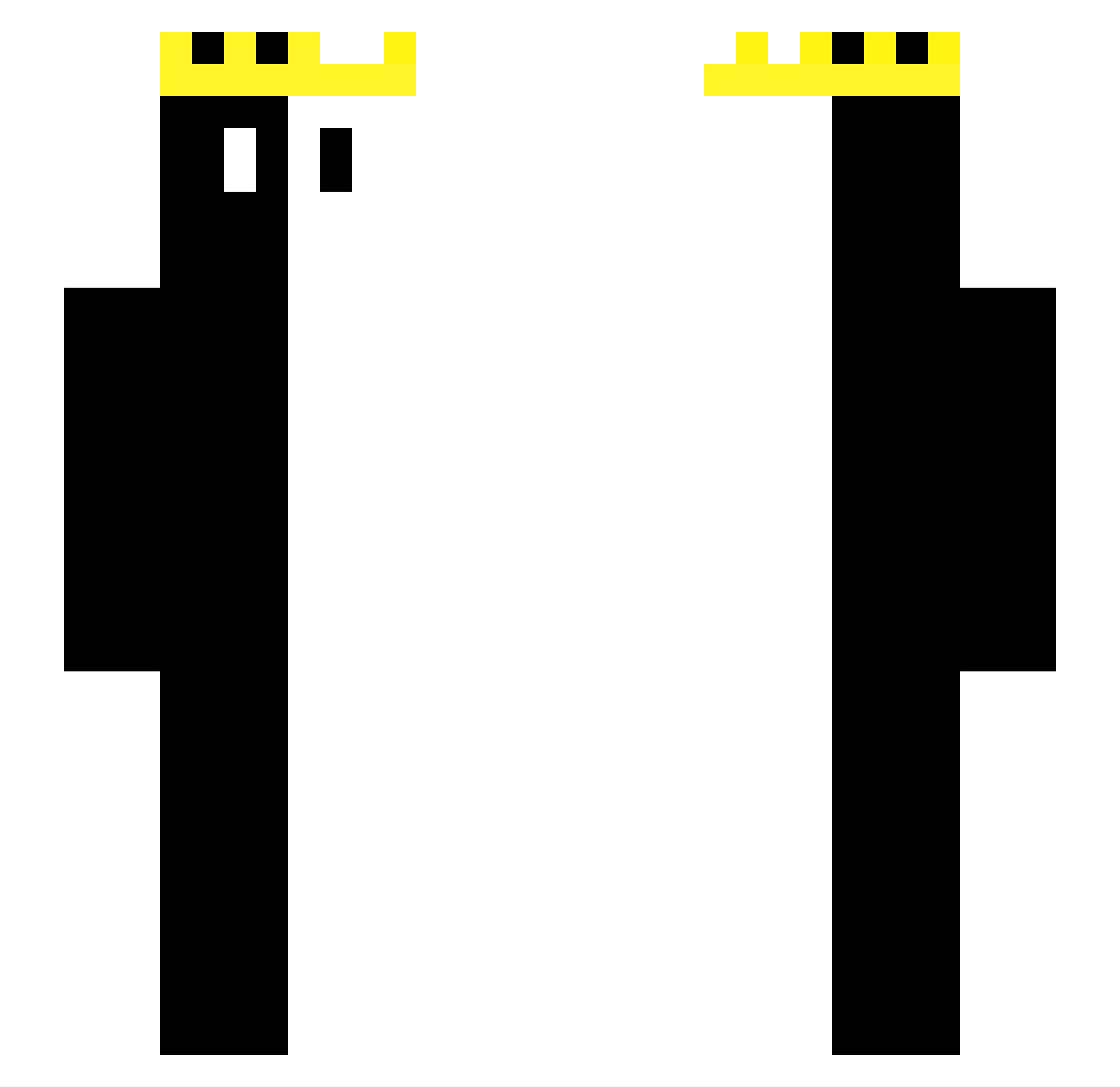 eliteplatypusv7 Minecraft skin, front and back view