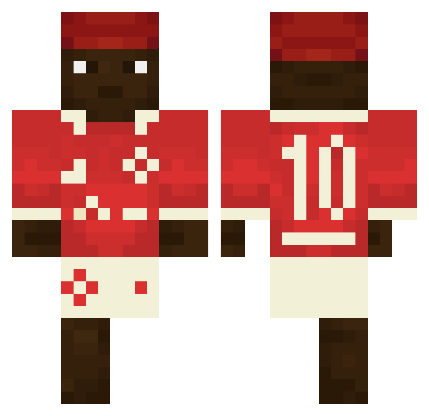 hesp_ Minecraft skin, front and back view