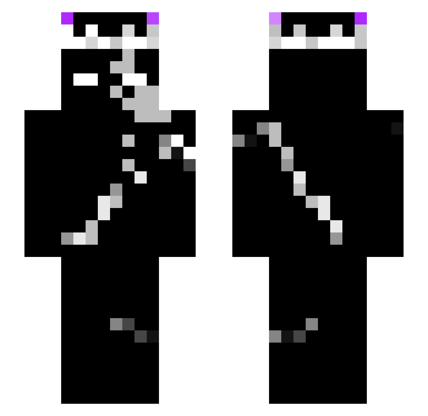 SG_Nicozxs Minecraft skin, front and back view