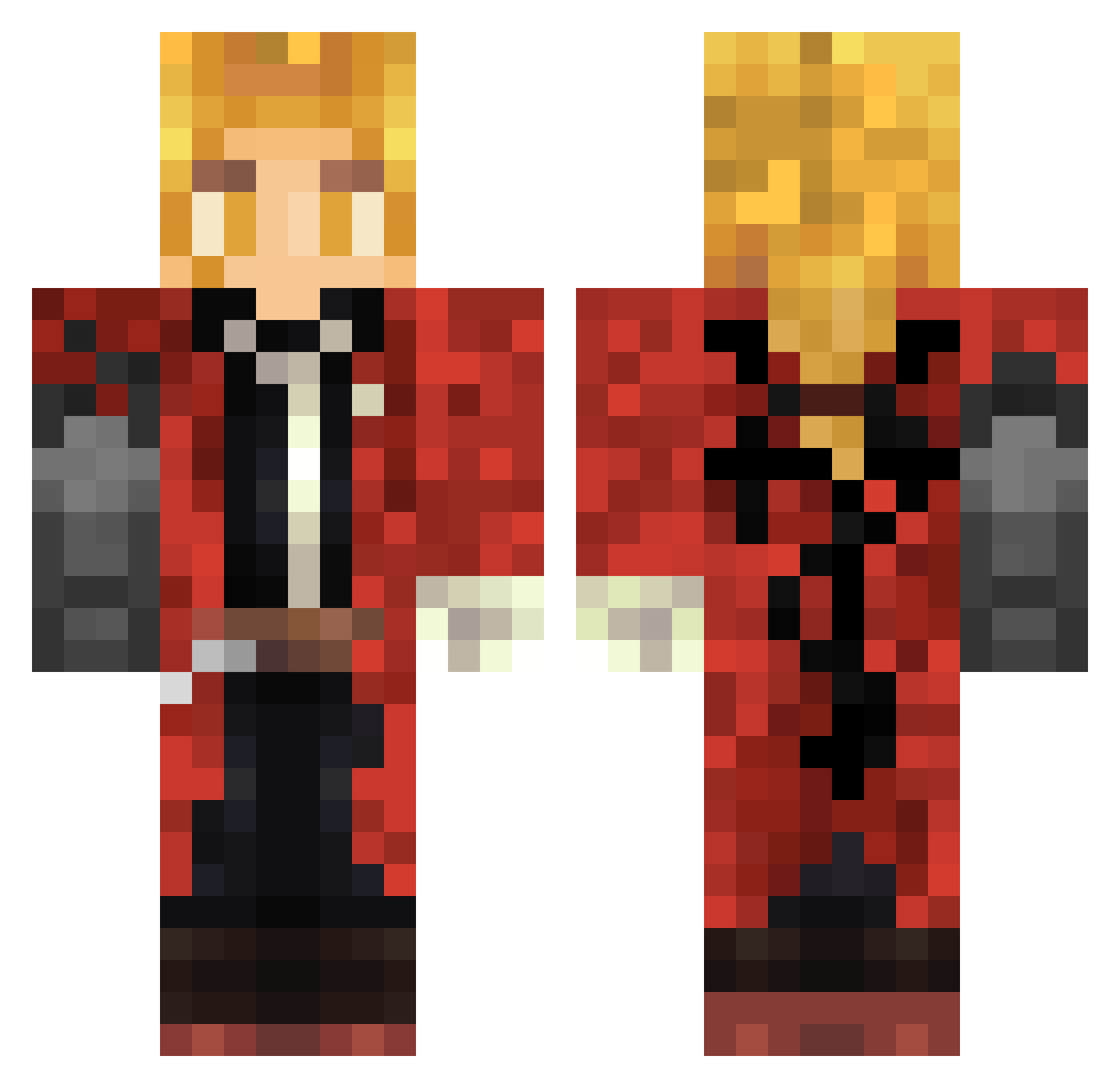 the_concept Minecraft skin, front and back view