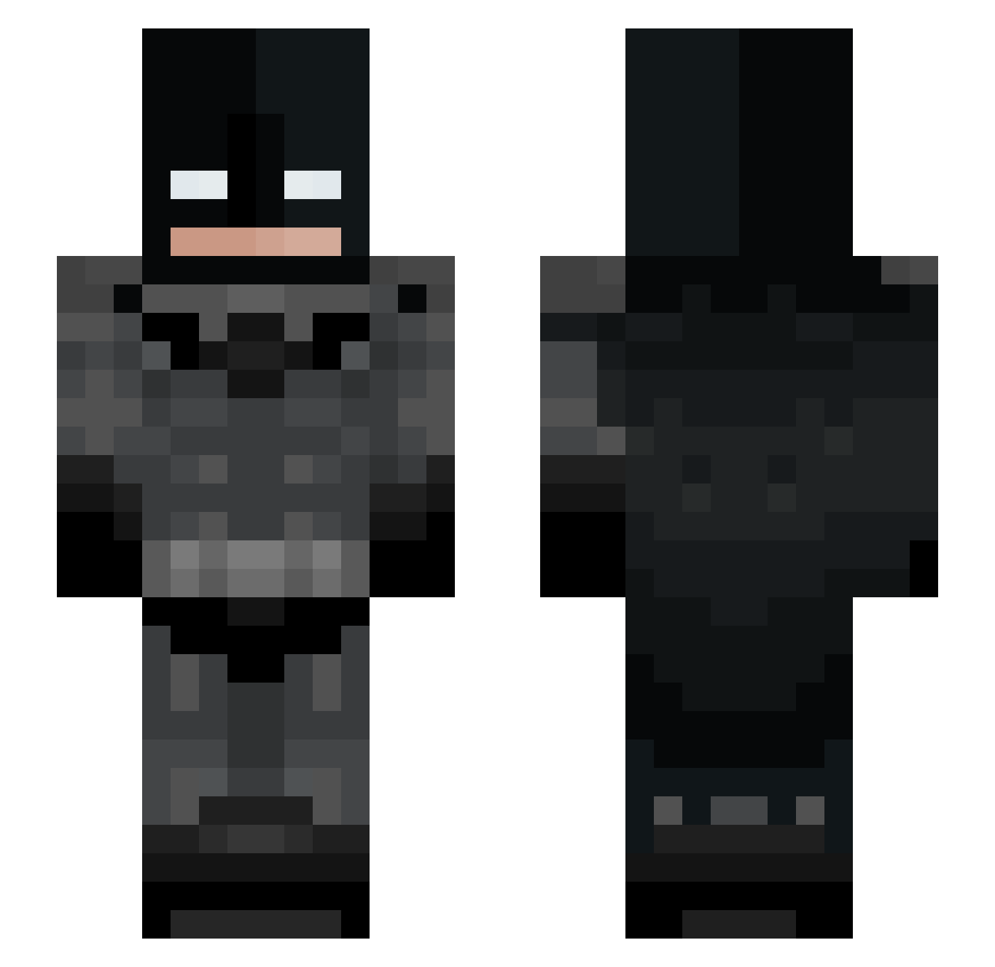 volvo_moose Minecraft skin, front and back view