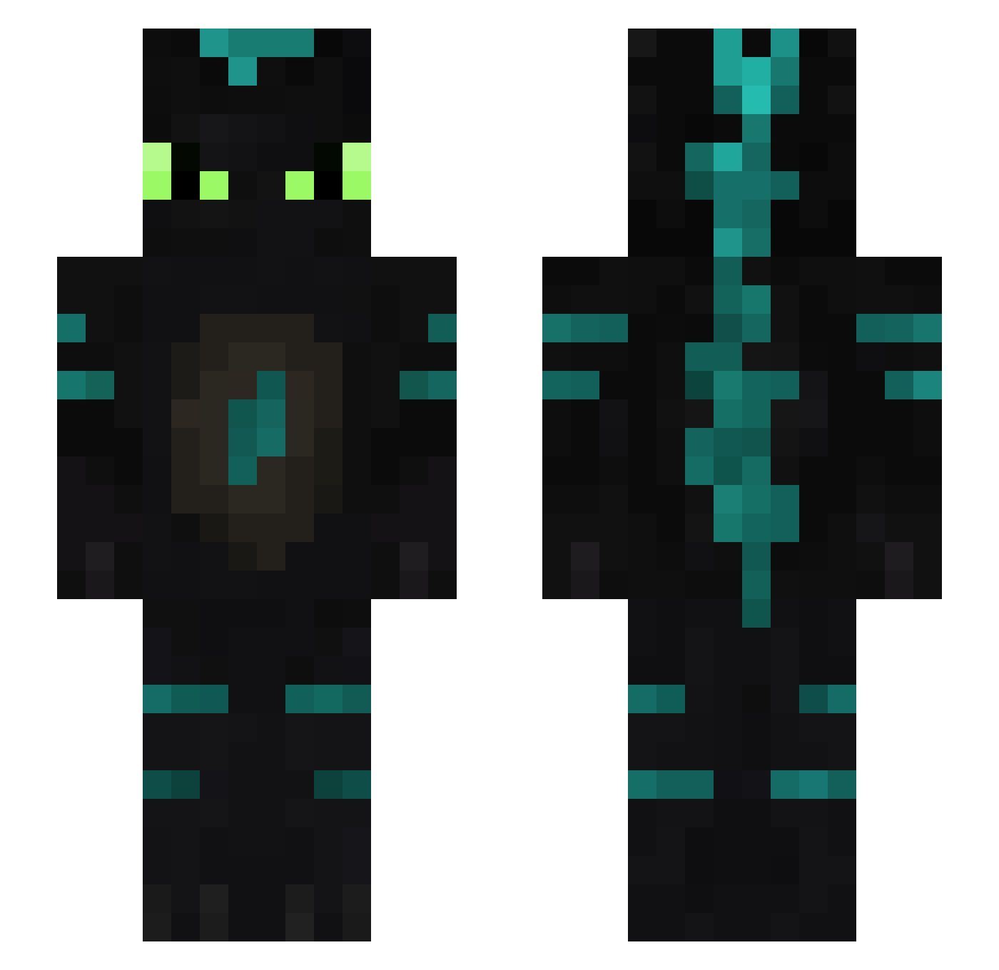 _nocnafuria Minecraft skin, front and back view