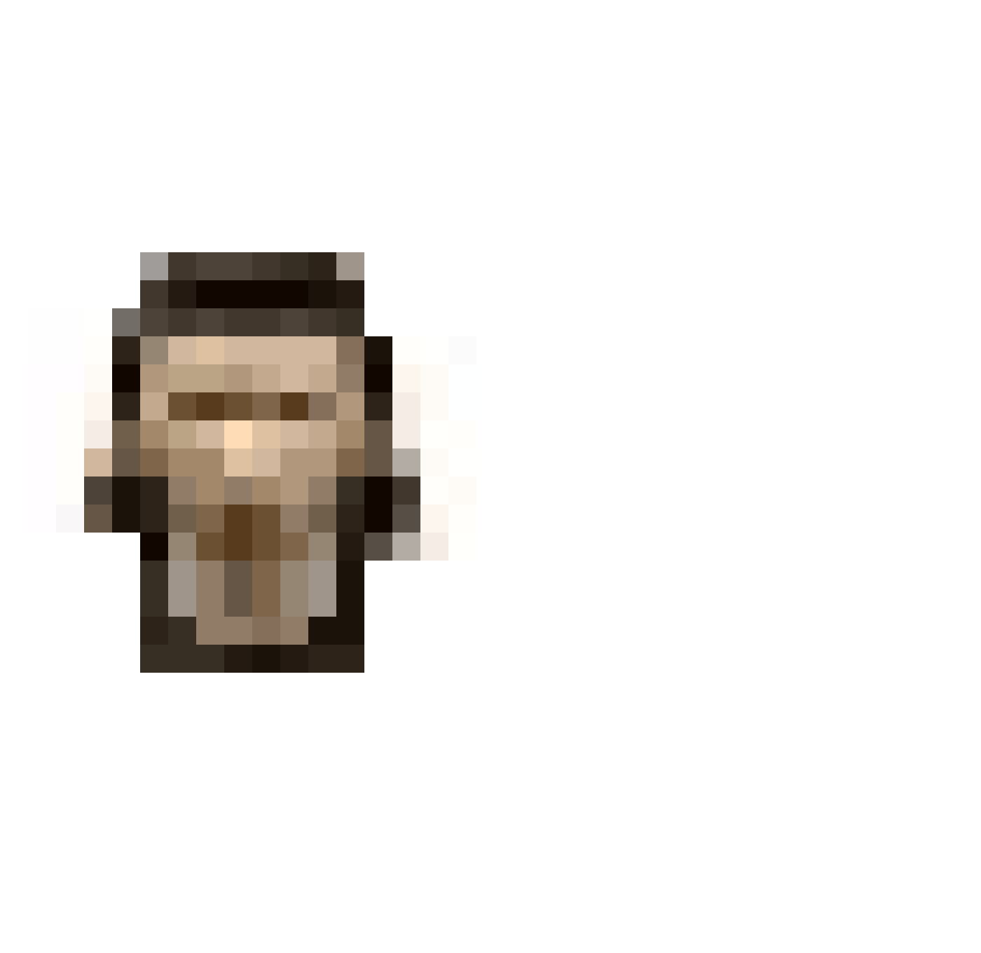 Gerorerorero Minecraft skin, front and back view