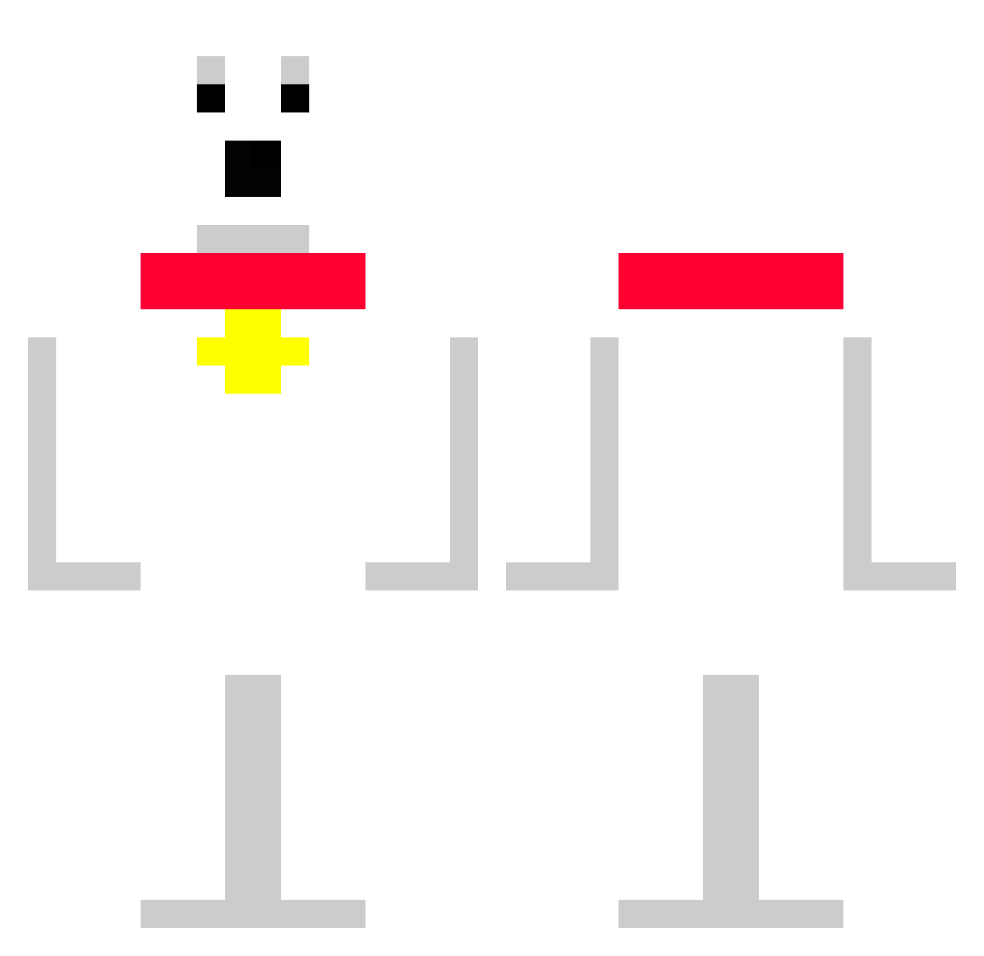BataDaddy Minecraft skin, front and back view