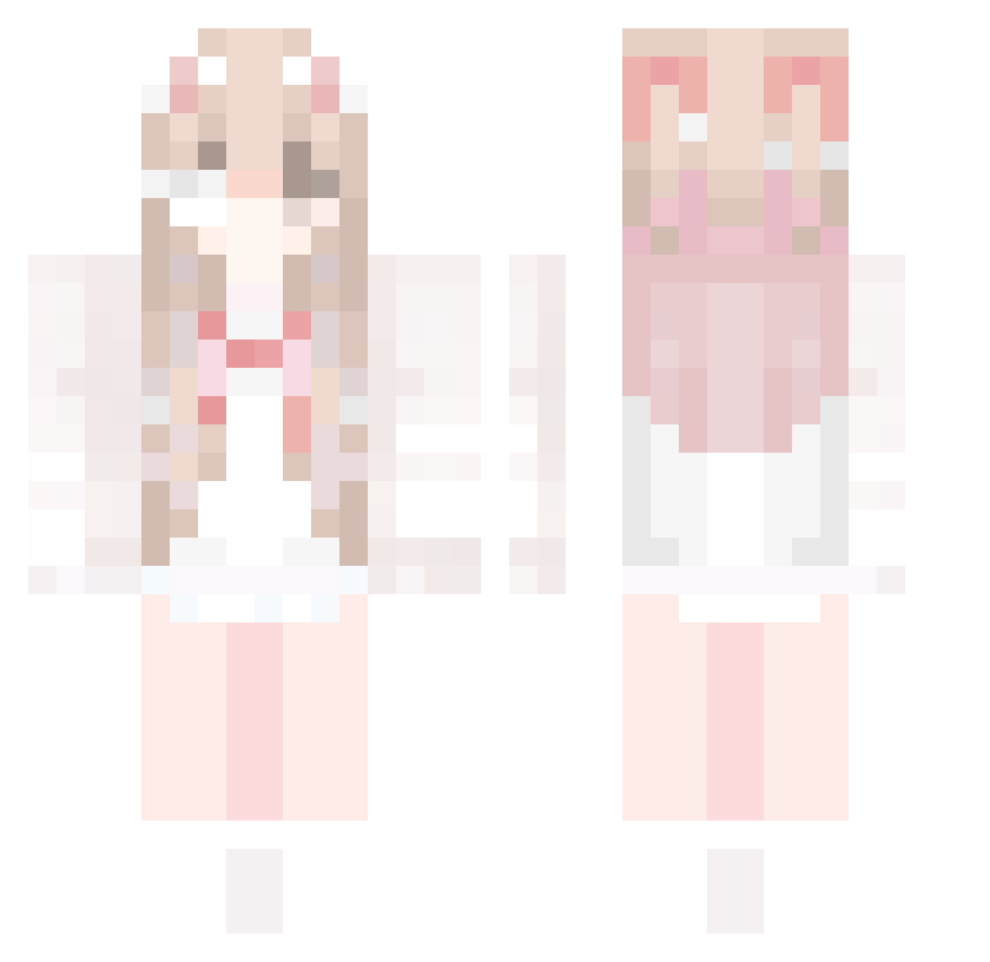 xKondziQu2137x Minecraft skin, front and back view