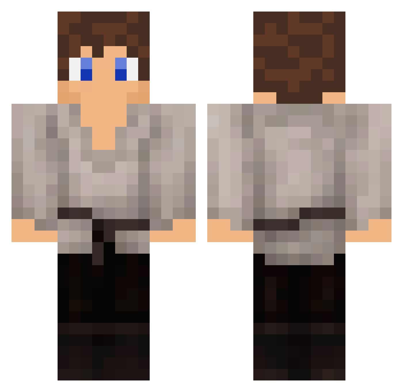 LordTachanka Minecraft skin, front and back view