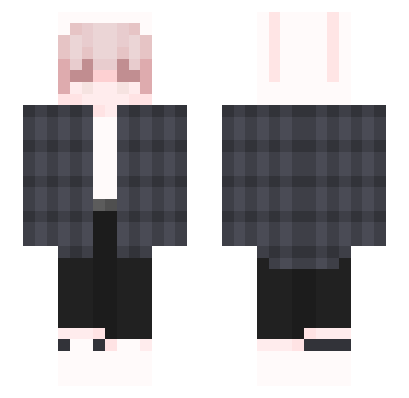 T0xicJailPocket Minecraft skin, front and back view