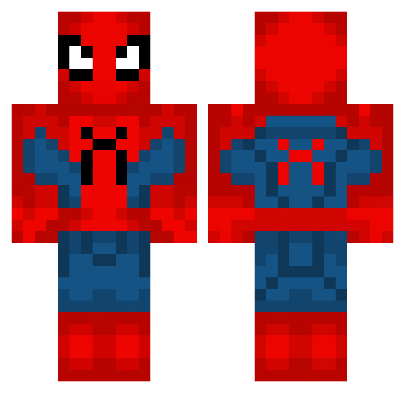 SoulCutter_ Minecraft skin, front and back view