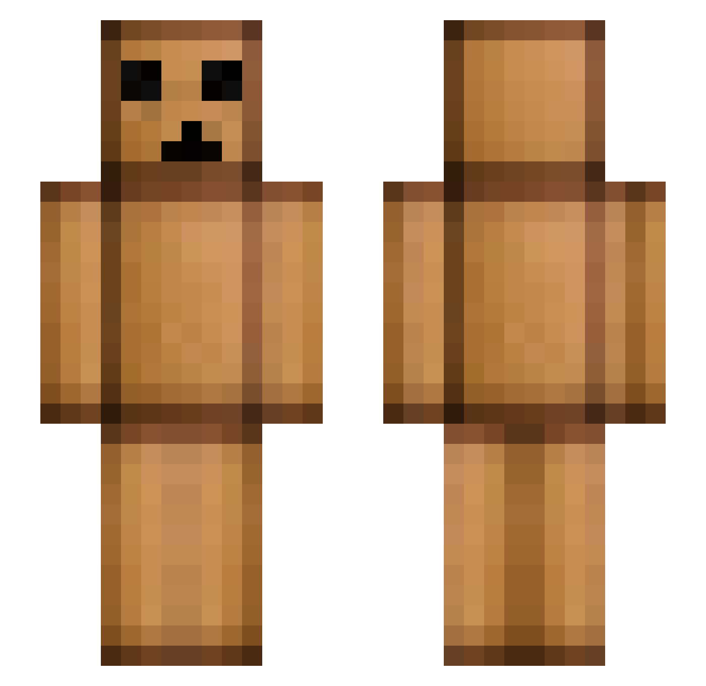 ptaltsgktLD Minecraft skin, front and back view