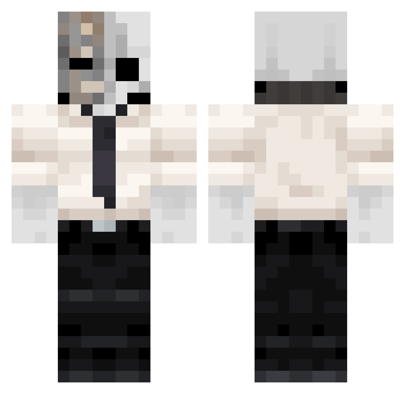 cthatkid_ - dr gaster Minecraft skin