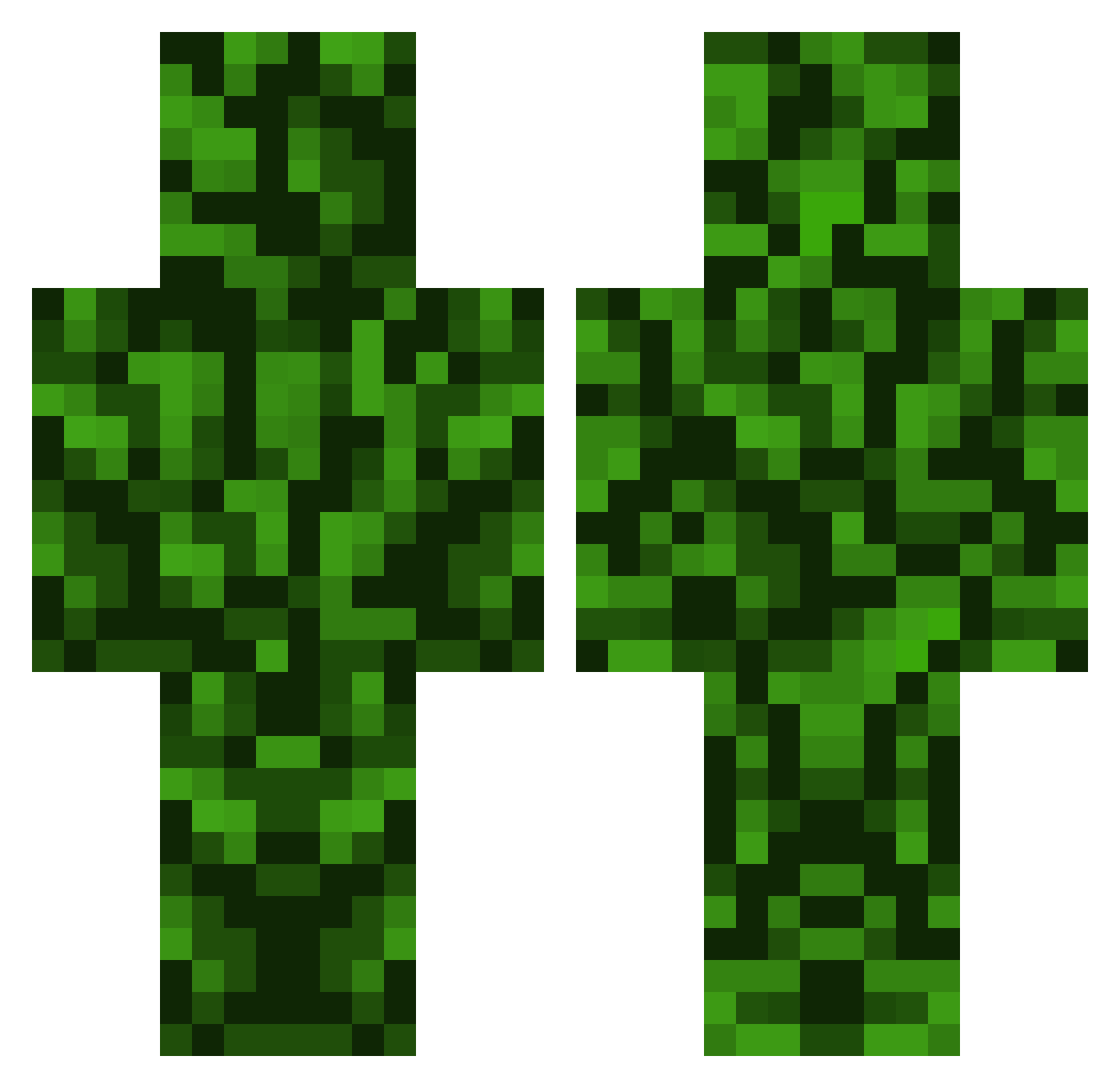 LaserGaming03 Minecraft skin, front and back view