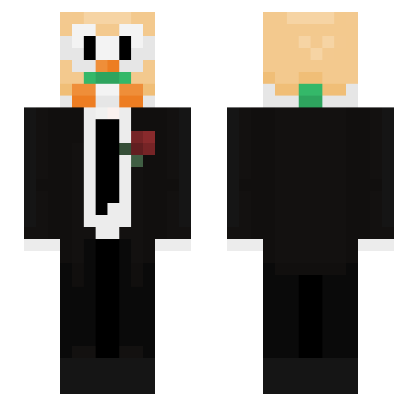 IamAtomicWalrus Minecraft skin, front and back view