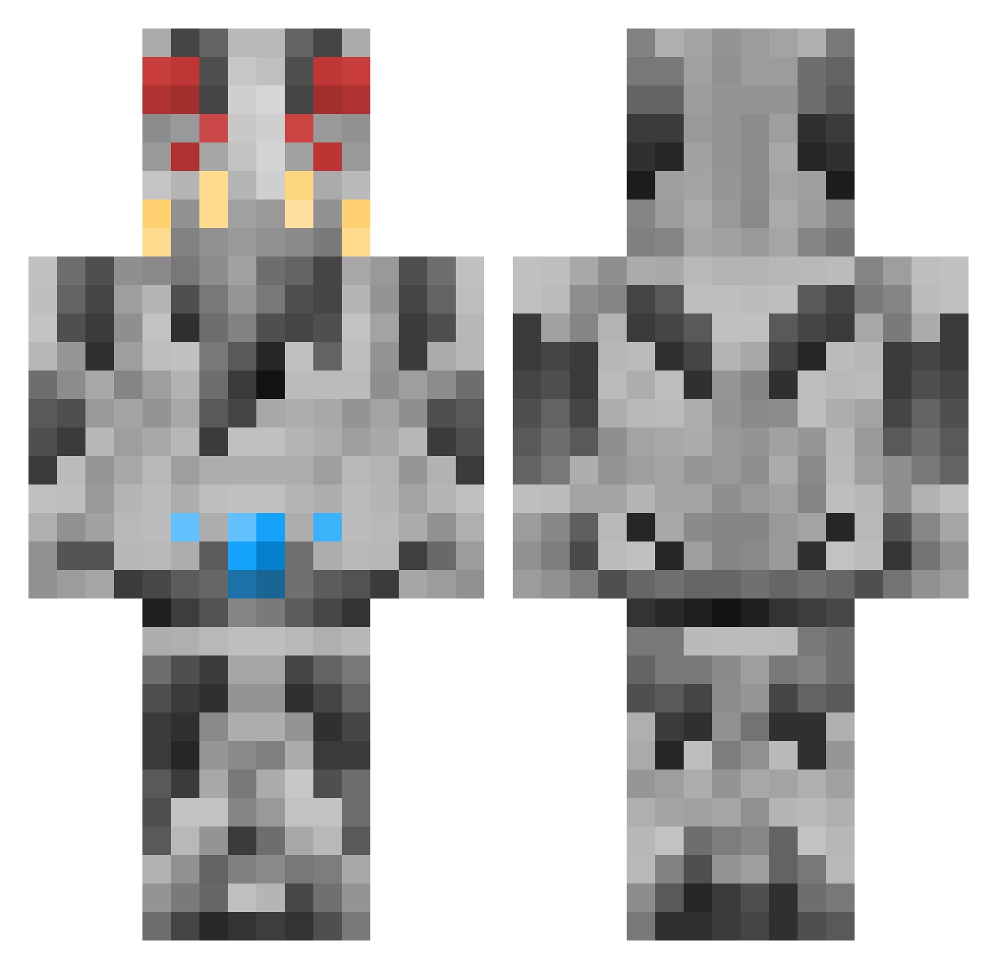 Whos_kai Minecraft skin, front and back view