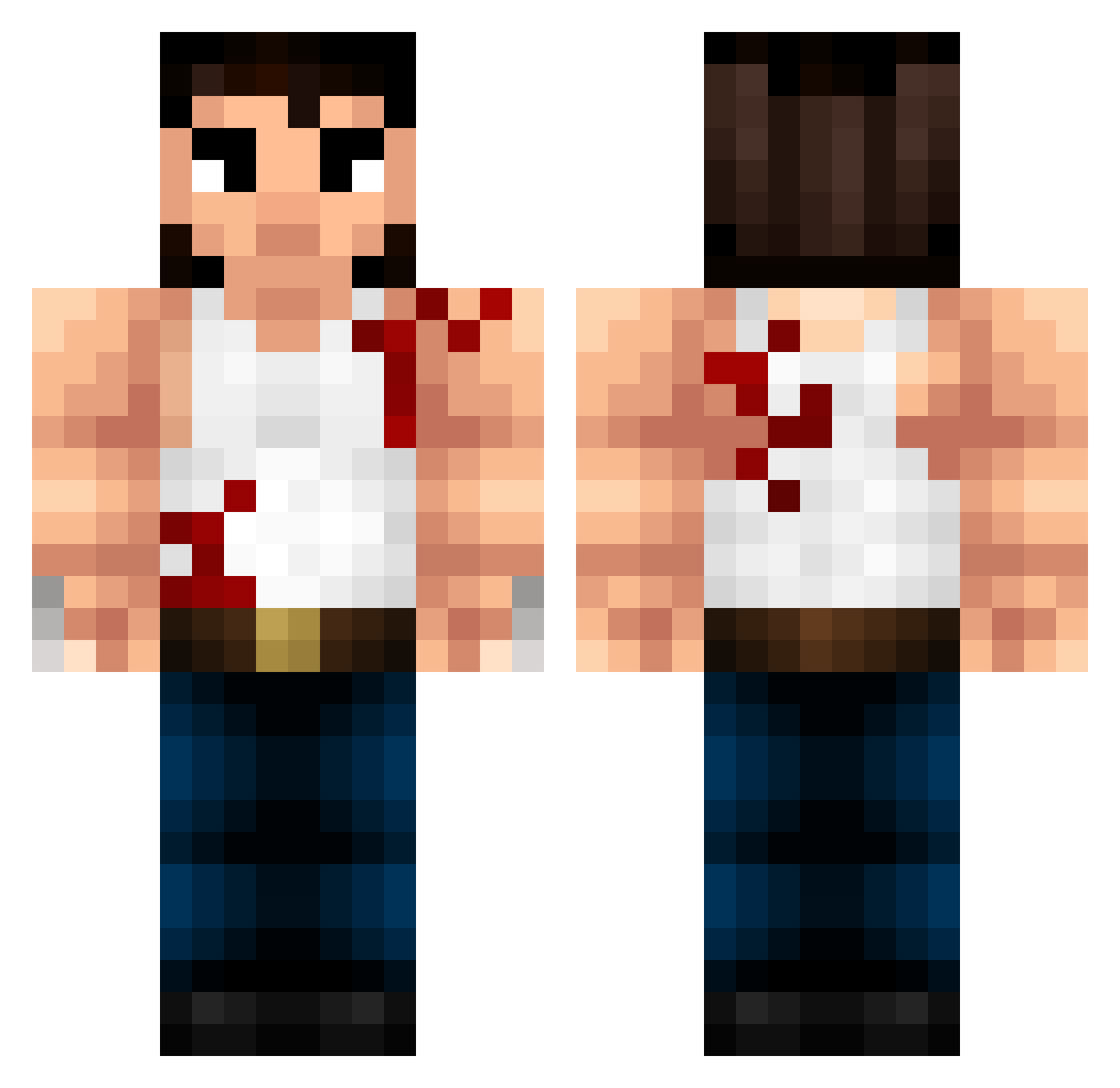 likemilk_ Minecraft skin, front and back view
