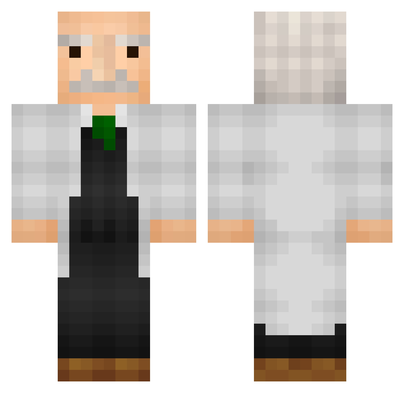 magicalgoblin987 Minecraft skin, front and back view