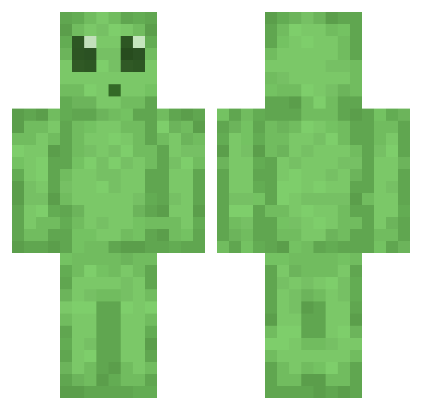 Jetrock_ Minecraft skin, front and back view