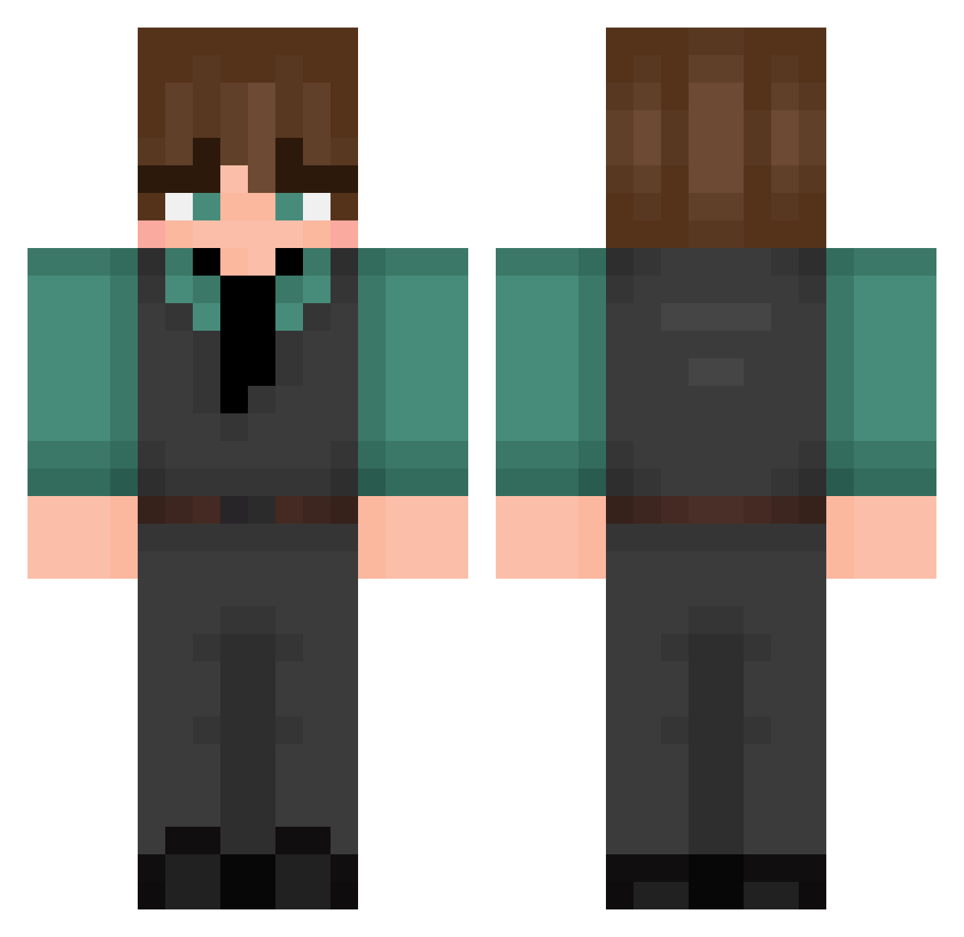skargagrtot Minecraft skin, front and back view
