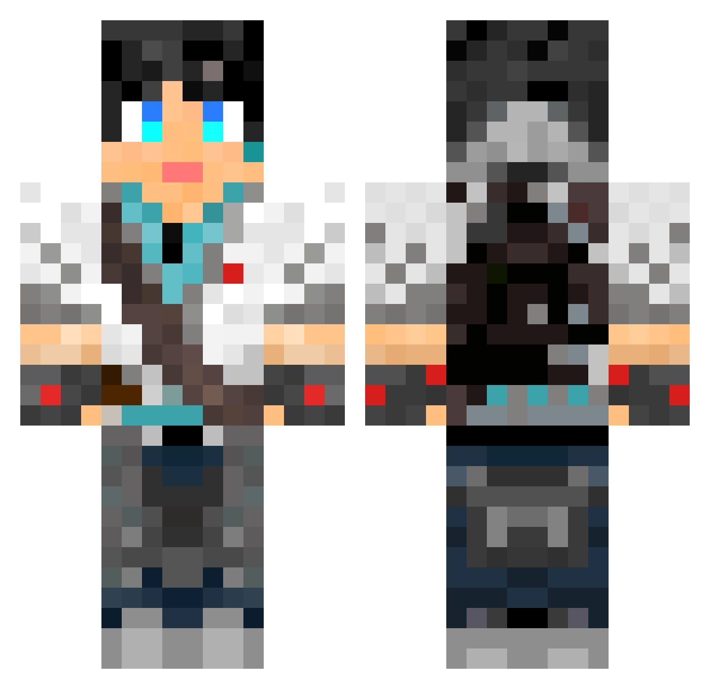 TM_ChenYu Minecraft skin, front and back view