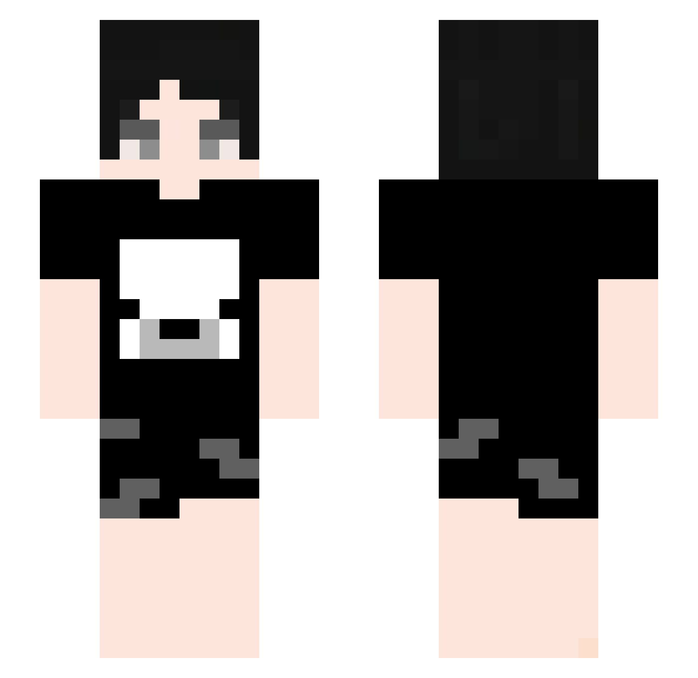 Som_GG Minecraft skin, front and back view