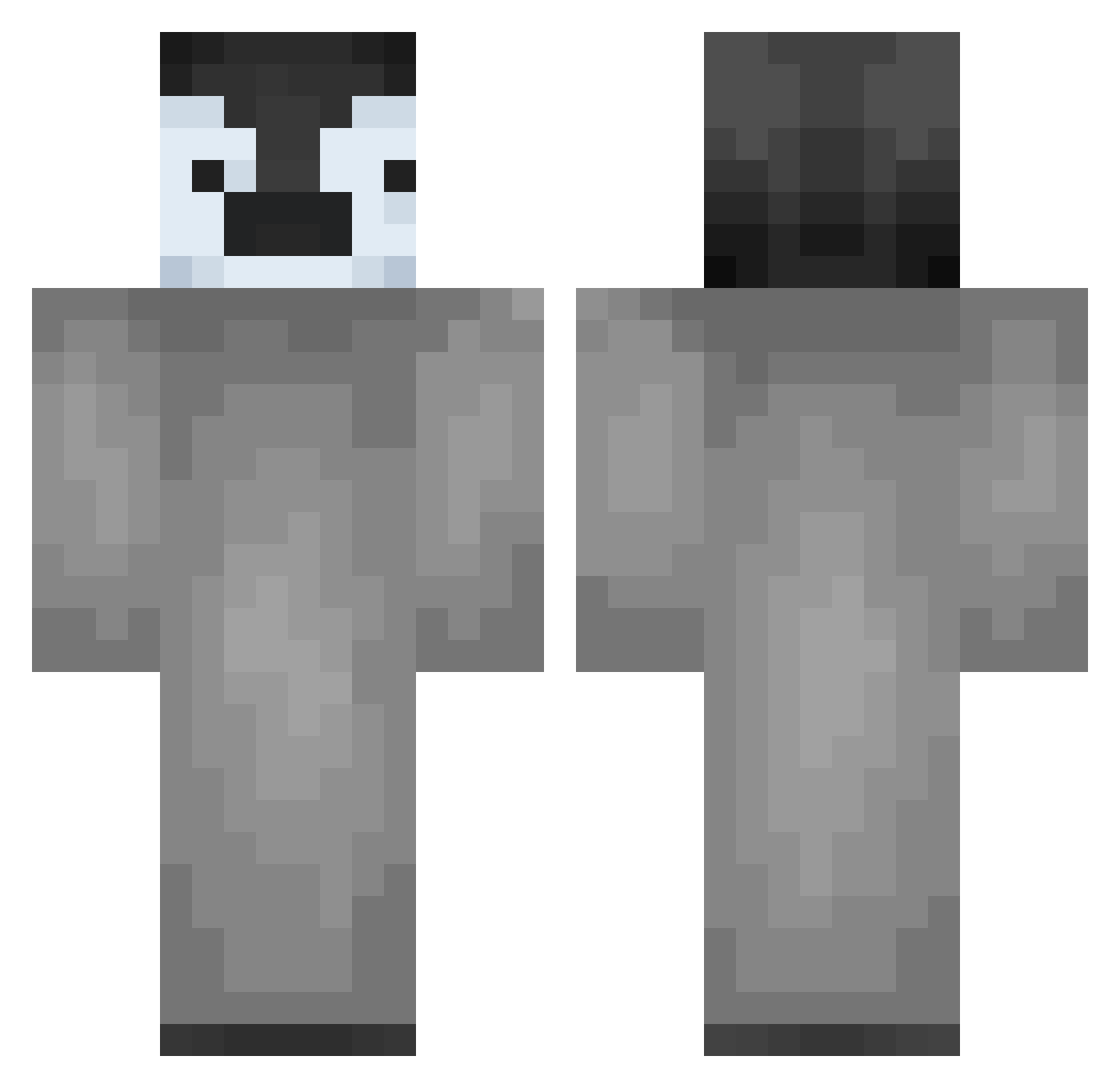 wilmer0710boss Minecraft skin, front and back view