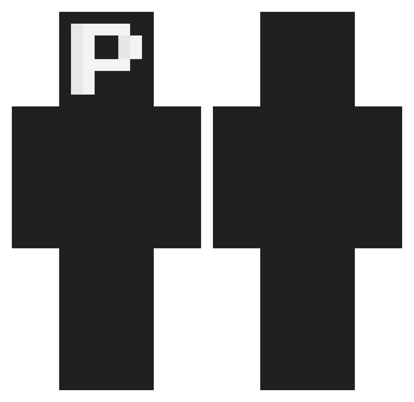 Promise0126 Minecraft skin, front and back view