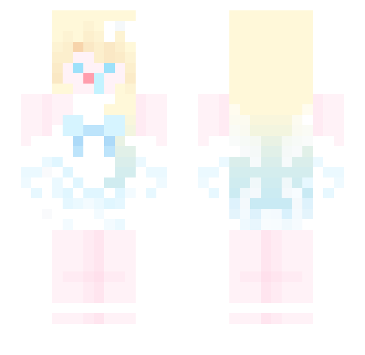 serin_0403 Minecraft skin, front and back view