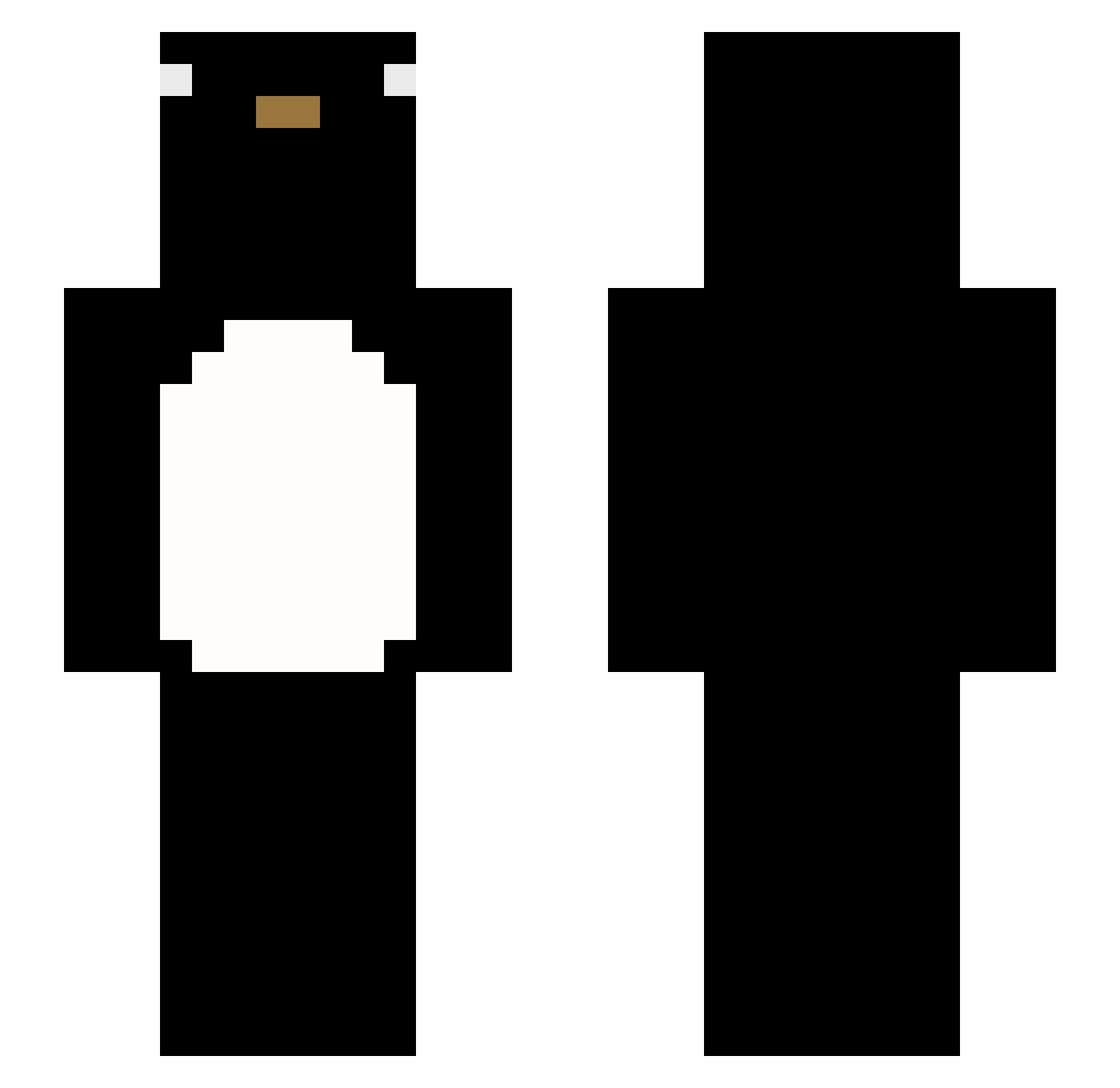 xerox___ Minecraft skin, front and back view