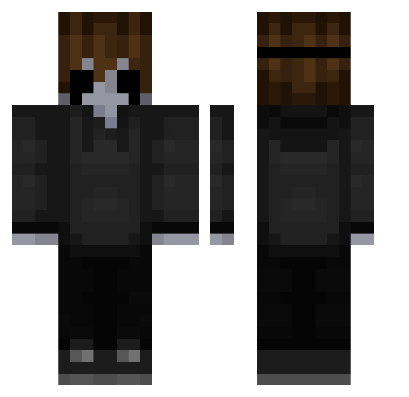 _Sprout_Seedly_ Minecraft skin, front and back view