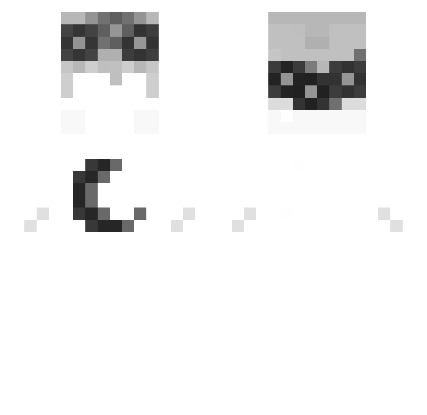 dub1d_ Minecraft skin, front and back view